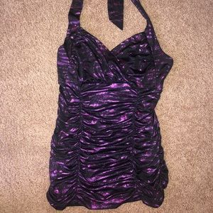 Halter dressy tank